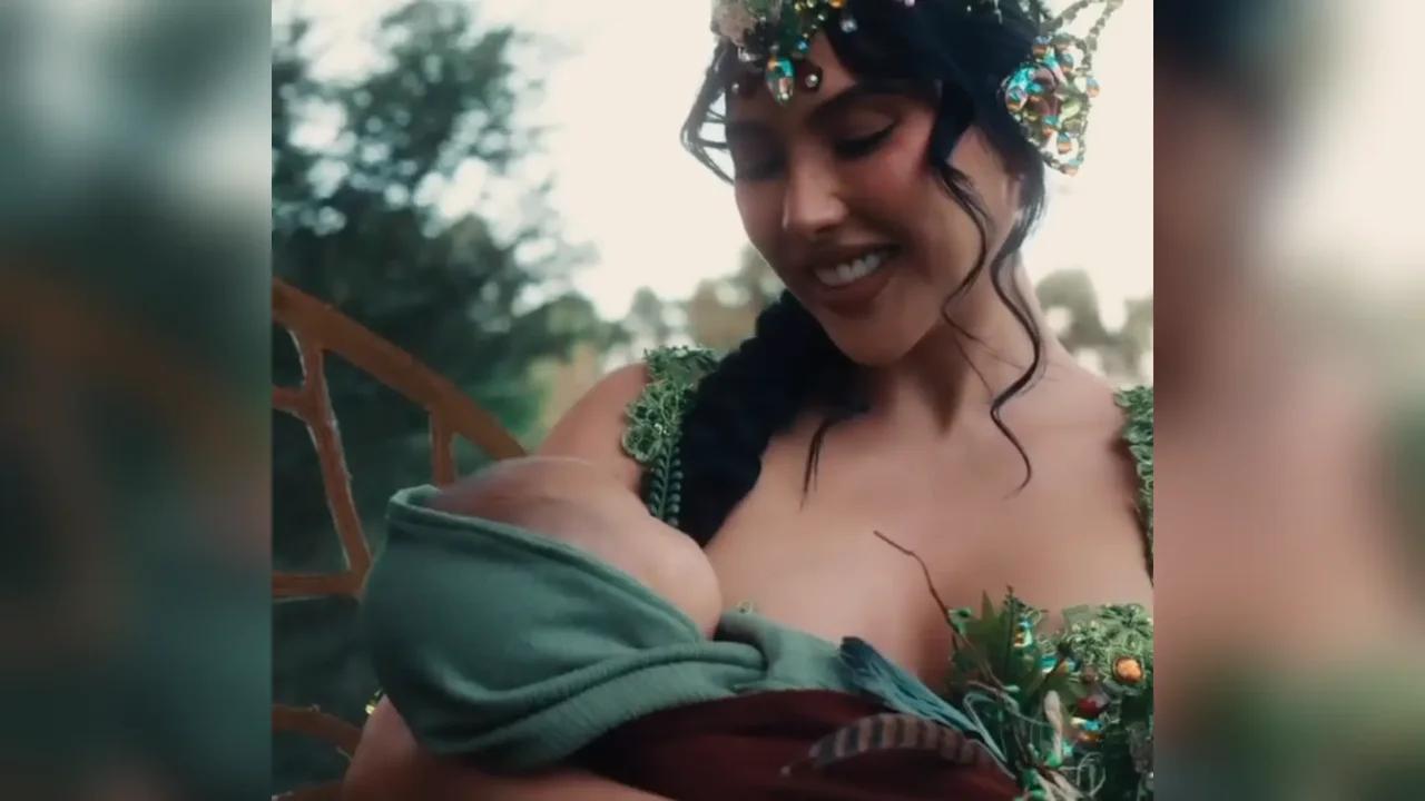 Aida Victoria mostró el rostro de su hijo con Juan David Tejada por primera vez: ¿a quién se parece?