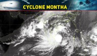 Cyclone Montha Strengthens Over BoB; Orange Alert For Andhra, South Odisha