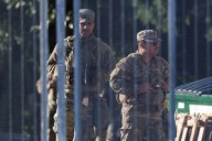 National Guard troops seen at immigration facility near Chicago