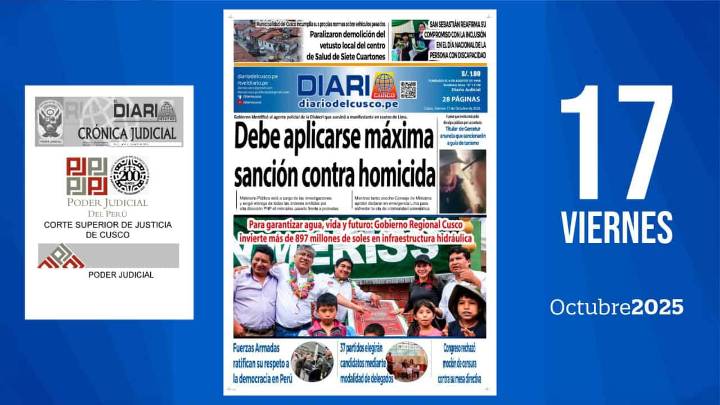 Edición Impresa | Viernes 17 10 2025