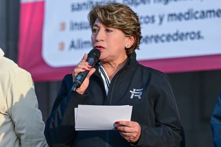 Rumbo a Hidalgo, partió primer cargamento de ayuda humanitaria recaudada en EdoMéx