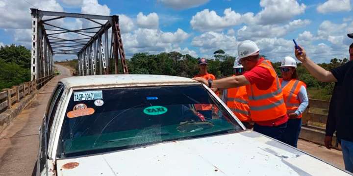 Inician trabajos de rehabilitación en tres puentes de Aguasay