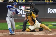 Ohtani homers thrice, adds 10 K's in sending Dodgers to World Series