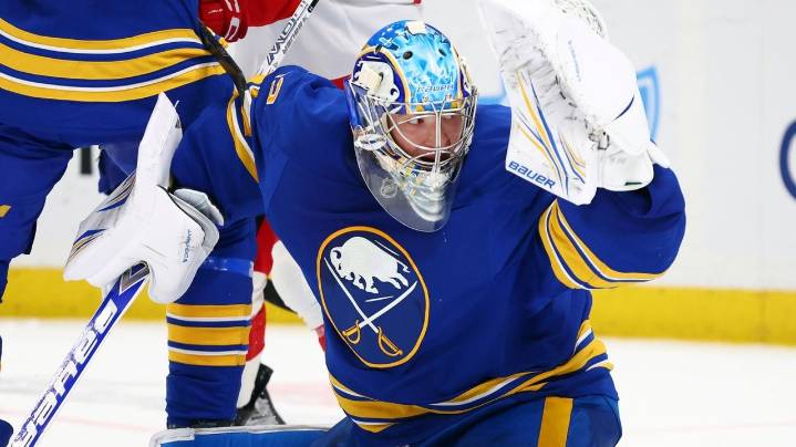 Colten Ellis stops 27 shots in NHL debut as Sabres beat Red Wings 4