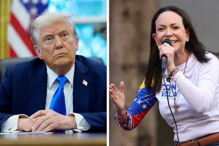 La publicación de Donald Trump en redes sociales tras el premio de María Corina Machado