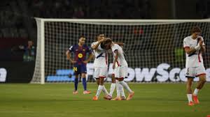 Barcelona perdio contra el PSG en uefa CHampions league