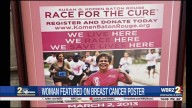 2 Make a Difference: Woman featured on poster after running in 'Race for the Cure'