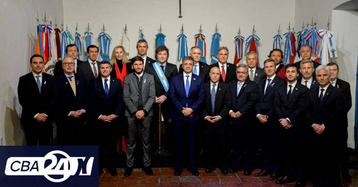Los gobernadores “dialoguistas” fueron convocados por Javier Milei a Casa Rosada