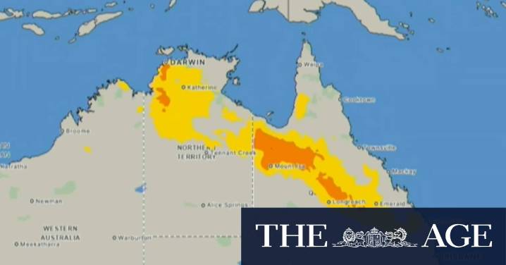 Mercury soars to blistering temperatures in Queensland