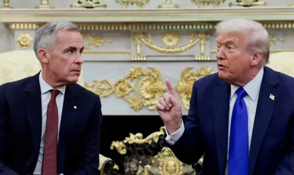 Trump rompe toda negociación comercial con Canadá