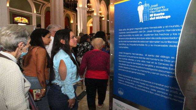 En Fotos: Iglesia La Candelaria expone 8 módulos sobre la vida y obra de José Gregorio Hernández