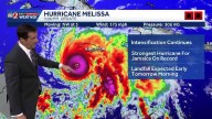 Hurricane Melissa intensifies to Category 5 storm
