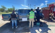 Encontraron una camioneta robada dentro de un taller mecánico: hay un detenido