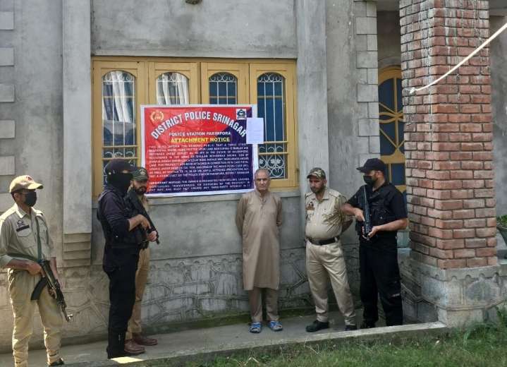 Police Attaches Rs 2 Crore Property Of TRF’s Sajad Gul In Srinagar