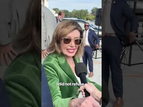 Nancy Pelosi snaps at reporter asking about Capitol riot: ‘Shut up’ #shorts