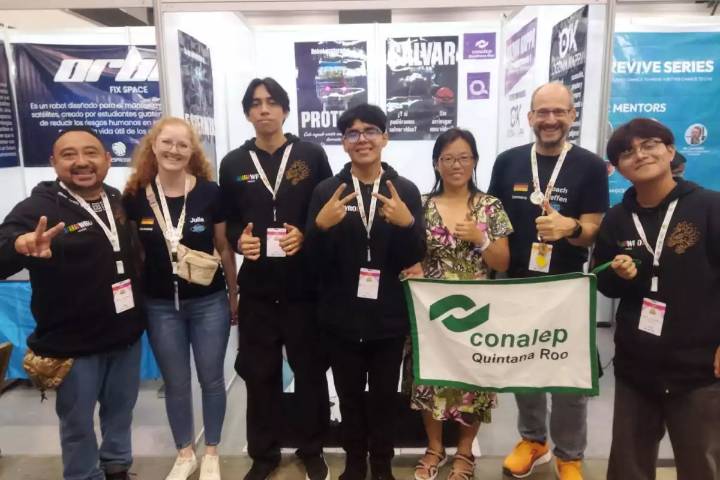 Alumnos del Conalep Cancún II y Planetario Yook'ol Kaab triunfan en la World Robot Olympiad 2025