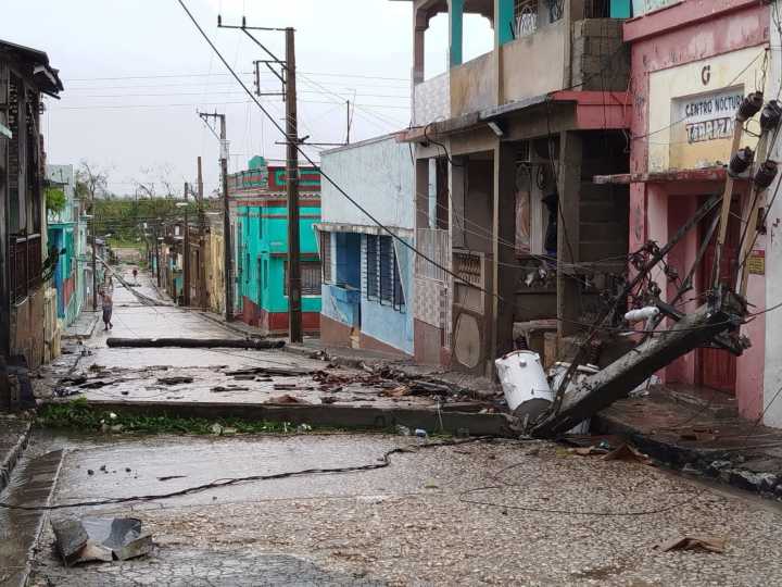 Así se ven las calles de la región oriental de Cuba tras el paso de Melissa (+Video)