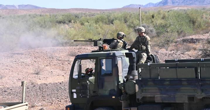 Border mission soldiers train at YPG