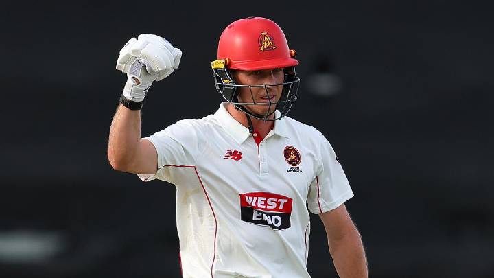 Sheffield Shield: Nathan McSweeney statement ton puts South Australia on top at the WACA Ground
