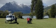 Rescataron a dos andinistas que permanecieron más de 24 horas perdidos en el Volcán Lanín
