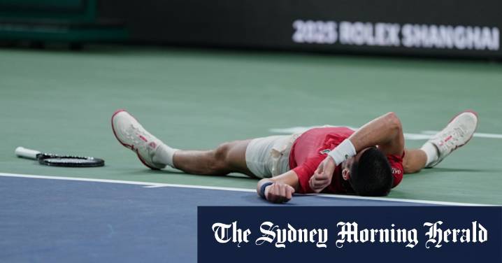 Novak Djokovic collapses in brutal conditions at Shanghai Masters