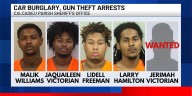 4 arrested, 1 sought in gun thefts from cars at Lake Charles bar