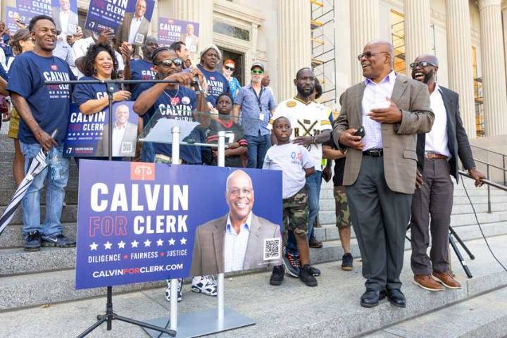 A New Orleans candidate’s murder conviction was tossed but the state still challenges his past