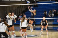 Green Wave hangs on in each set to sweep Jacks in final home match