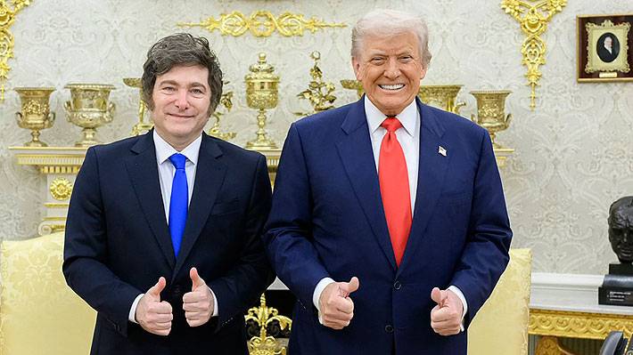 Trump felicita a Milei por «aplastante victoria» en las legislativas de Argentina: «¡Está haciendo un trabajo excelente!»