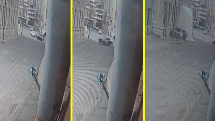 Video muestra choque a patrulla de Carabineros: Vehículo policial perdió el control y se estrelló con un grifo en Valparaíso