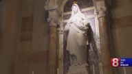 Waterbury priest praying for man accused of damaging Mary statue