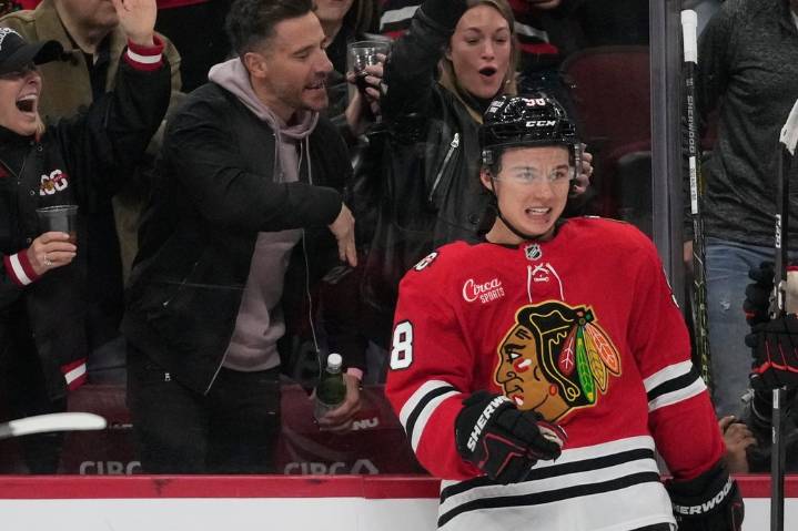 Connor Bedard nets first hat trick as Blackhawks whip Senators 7