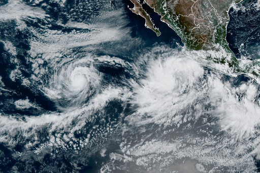 Tormenta tropical Priscilla se forma en océano Pacífico frente a la costa de México