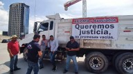Trabajadores del Sindicato Benito Juárez protestan por un adeudo millonario en obra de León