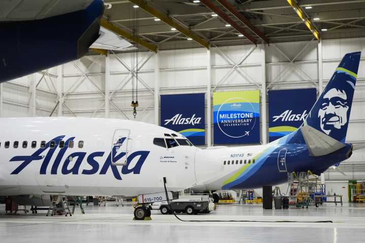 Alaska Airlines says an information technology outage is grounding its flights