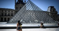 Organised crime gang steal priceless jewels from the Louvre in seven minute raid