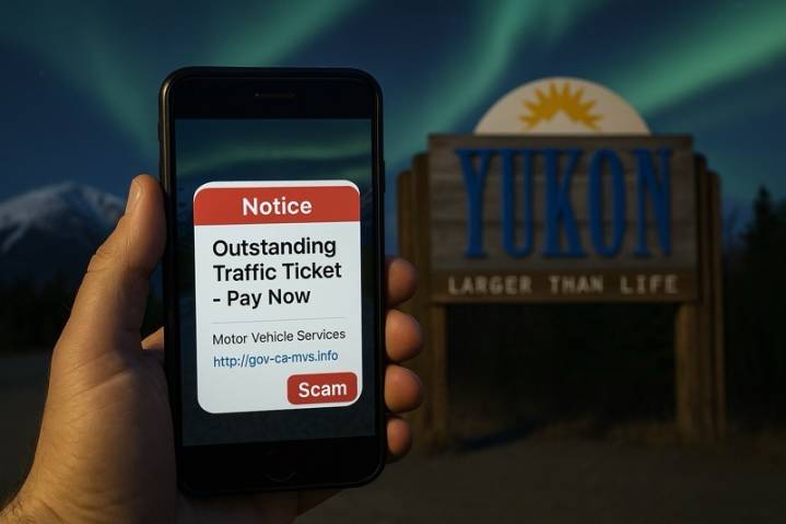 Fake Legion and Government Text Scams Target Yukoners