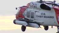Woods Hole, MA Coast Guard water rescue during nor’easter