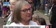MSU homecoming parade underway