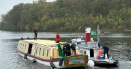 Floating time capsule: Replica boat retraces historic Erie Canal journey 200 years later