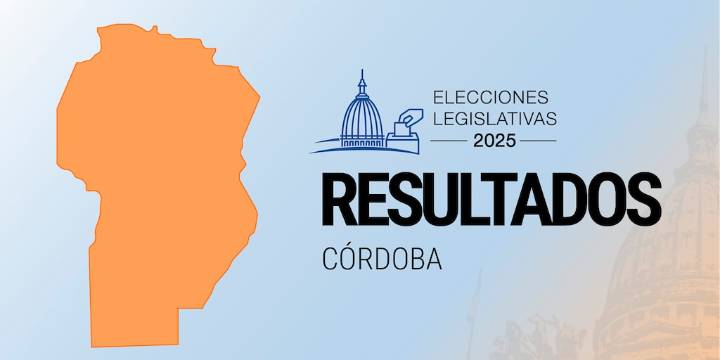 Resultados elecciones 2025 en Córdoba: los datos de los comicios hoy, 26 de octubre