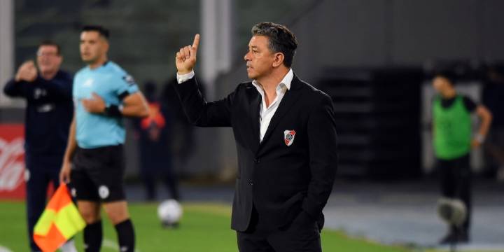 Gallardo tuvo una dura reflexión tras la eliminación de River y avisó: “A fin de año haremos un análisis para ver cómo seguimos”