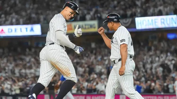 Yankees remontan con jonrón de Judge en épico juego de eliminación