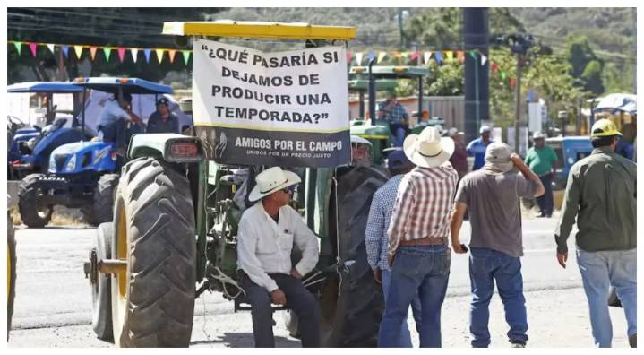 Paro nacional de agricultores: estas son las carreteras bloqueadas hoy martes 28 de octubre en México