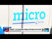 Transit tax proposal would expand CATS Micro