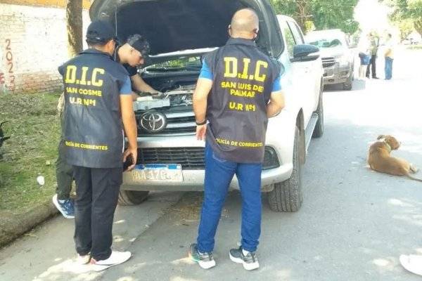 Camioneta encontrada en Tucumán sería la que mató a una mujer en RN 12 de Corrientes (IMÁGENES)