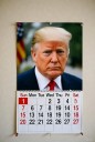 Writing on the wall as sales of Trump 2026 kitchen calendar stall bigly