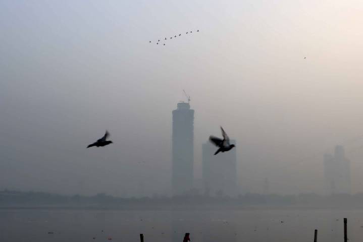 Delhi’s air quality takes sharp dive on Diwali afternoon