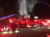 Third Avenue house collapses after fire