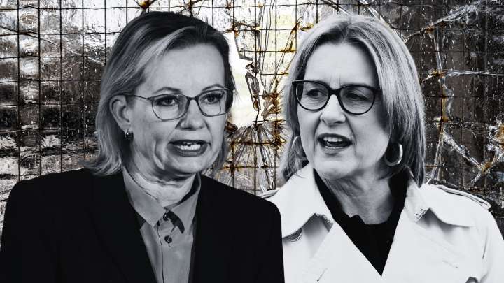 Opposition Leader Sussan Ley takes political fight to Victoria, accusing Allan government of losing control of crime wave